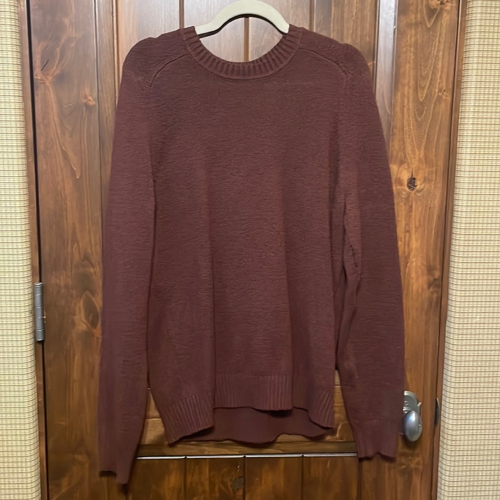 Cozy dark red sweater from banana republic